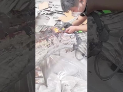 হোম/গ্যালারি/হোটেল প্রসাধনের জন্য ধাতব শিল্প ভাস্কর্য