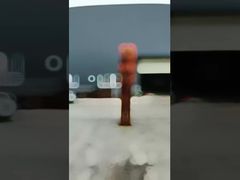 আবহাওয়ার বিরুদ্ধে দাঁড়ানো কর্টেন স্টিলের ভাস্কর্য