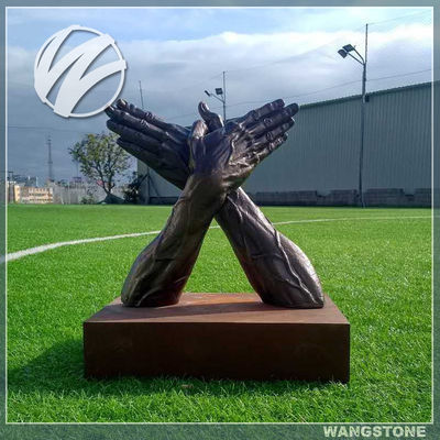 ভালো দাম মূল ডিজাইন শোভাকর ব্রোঞ্জ মূর্তি কালো - ক্রোম Lacquered সমাপ্তি অনলাইন