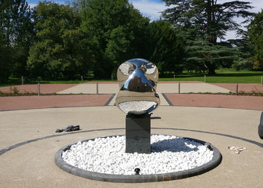 ভালো দাম সারাংশ মেটাল আর্ট ভাস্কর্য / মেটাল গার্ডেন মূর্তি মিরর মসৃণতা অনলাইন