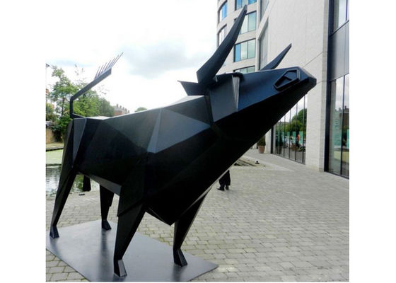 ভালো দাম বহিরঙ্গন পালিশ স্টেইনলেস স্টীল ভাস্কর্য শহুরে সজ্জা সারাংশ Forging অনলাইন