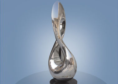 Contemporary Abstract Stainless Steel Metal Sculpture For Home Decoration