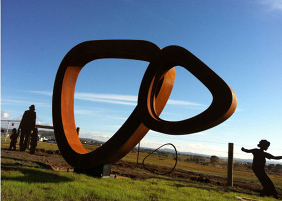 ভালো দাম বহুবচন কাস্টম ডিজাইন কর্টেন ইস্পাত ভাস্কর্য, সজ্জা জন্য রস্টি গার্ডেন ভাস্কর্য অনলাইন