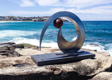 ভালো দাম স্টেইনলেস স্টীল গার্ডেন সারাংশ মেটাল ভাস্কর্য সমসাময়িক মেটাল ভাস্কর্য শিল্প অনলাইন