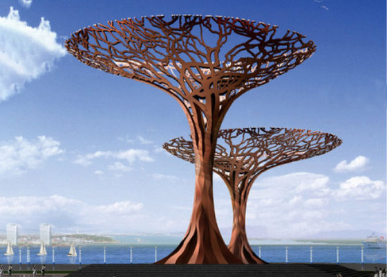 ভালো দাম শহুরে ল্যান্ডস্কেপ খাঁচা গার্ডেন ভাস্কর্য খালেদা মেটাল ড্রাগন গাছ ভাস্কর্য অনলাইন