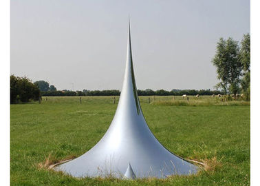 Garden Decoration Metal Polished Large Outdoor Metal Sculptures Drop Sculpture