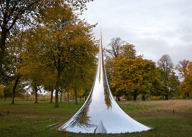Garden Decoration Metal Polished Large Outdoor Metal Sculptures Drop Sculpture