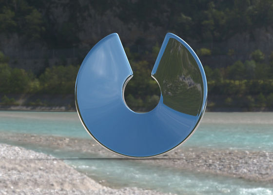 ভালো দাম গার্ডেন ল্যান্ডস্কেপ জন্য মিরর পালিশ আধুনিক আউটডোর স্টেইনলেস স্টিল ভাস্কর্য অনলাইন