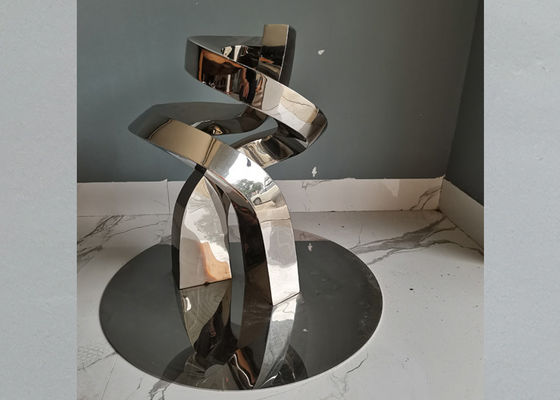 ভালো দাম টেবিল সজ্জা জন্য 51cm উচ্চতা আধুনিক পালিশ স্টেইনলেস স্টীল ভাস্কর্য অনলাইন