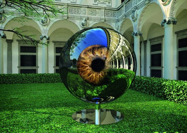 ভালো দাম গার্ডেন সজ্জা জন্য eyeball নকশা ইস্পাত artworks শিল্পী ভাস্কর্য অনলাইন