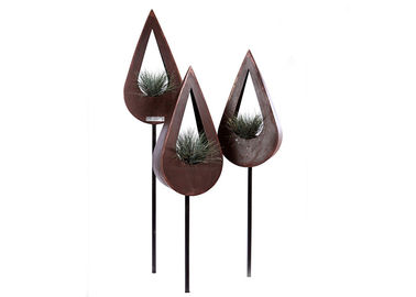 ভালো দাম সমসাময়িক Corten মেটাল Planters, Corten ইস্পাত ট্রুগা প্লাটার আকর্ষণীয় নকশা অনলাইন