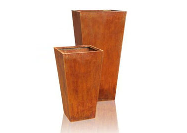 ভালো দাম Bespoke গার্ডেন Corten স্টিল প্ল্যান্ট ই এম / ODM গ্রহণযোগ্য 120cm টাল অনলাইন