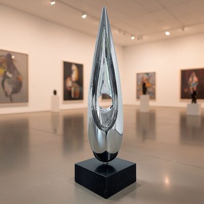 Déjà Vu (Static Edition) | Mirror Polished Landmark Sculpture